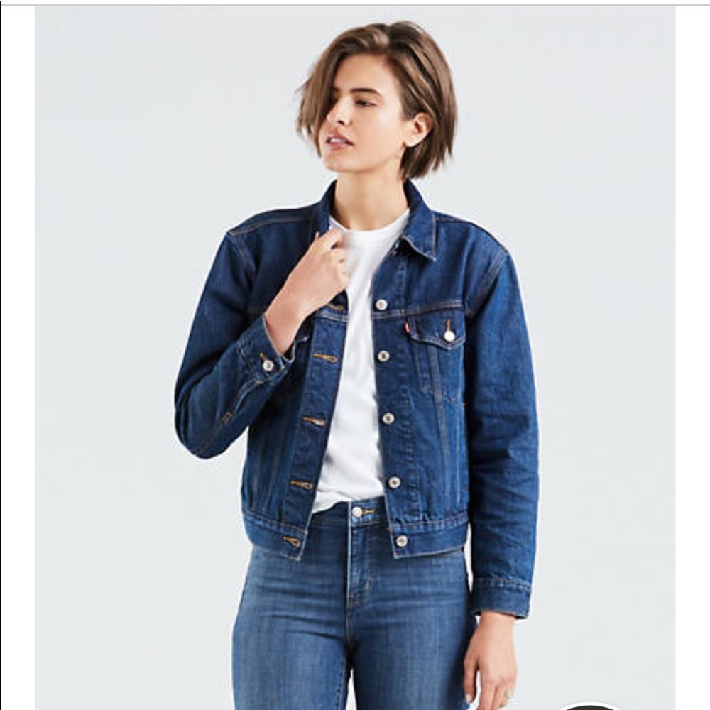 Levi’s ex-boyfriends trucker jacket
